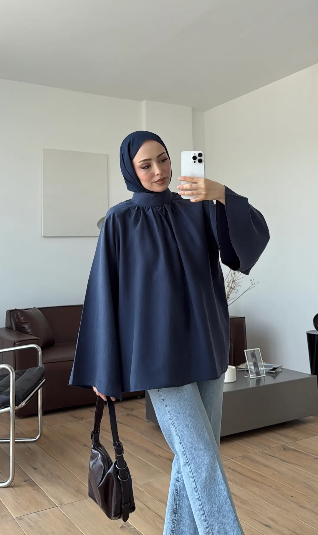 Reglan Salaş Tunik Lacivert