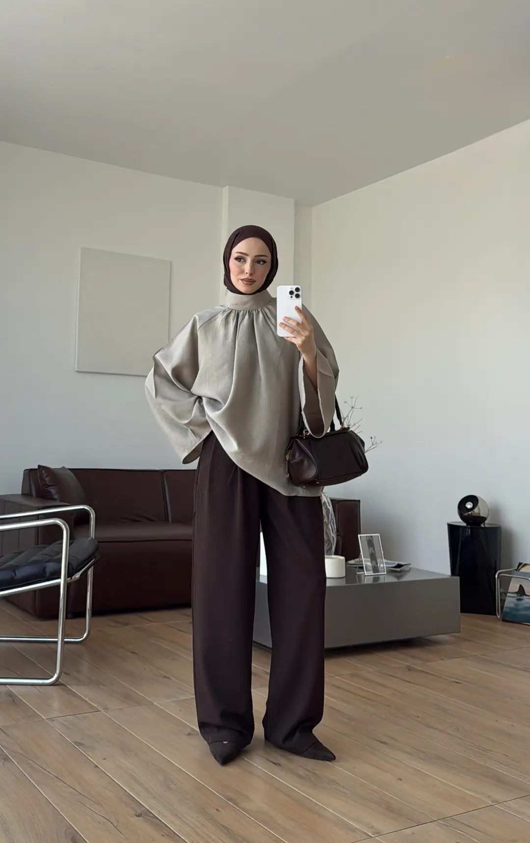 Reglan Salaş Tunik Vizon