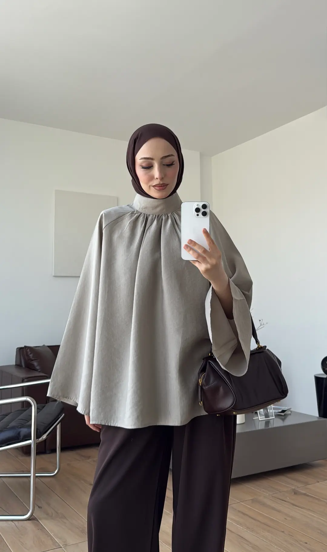 Reglan Salaş Tunik Vizon