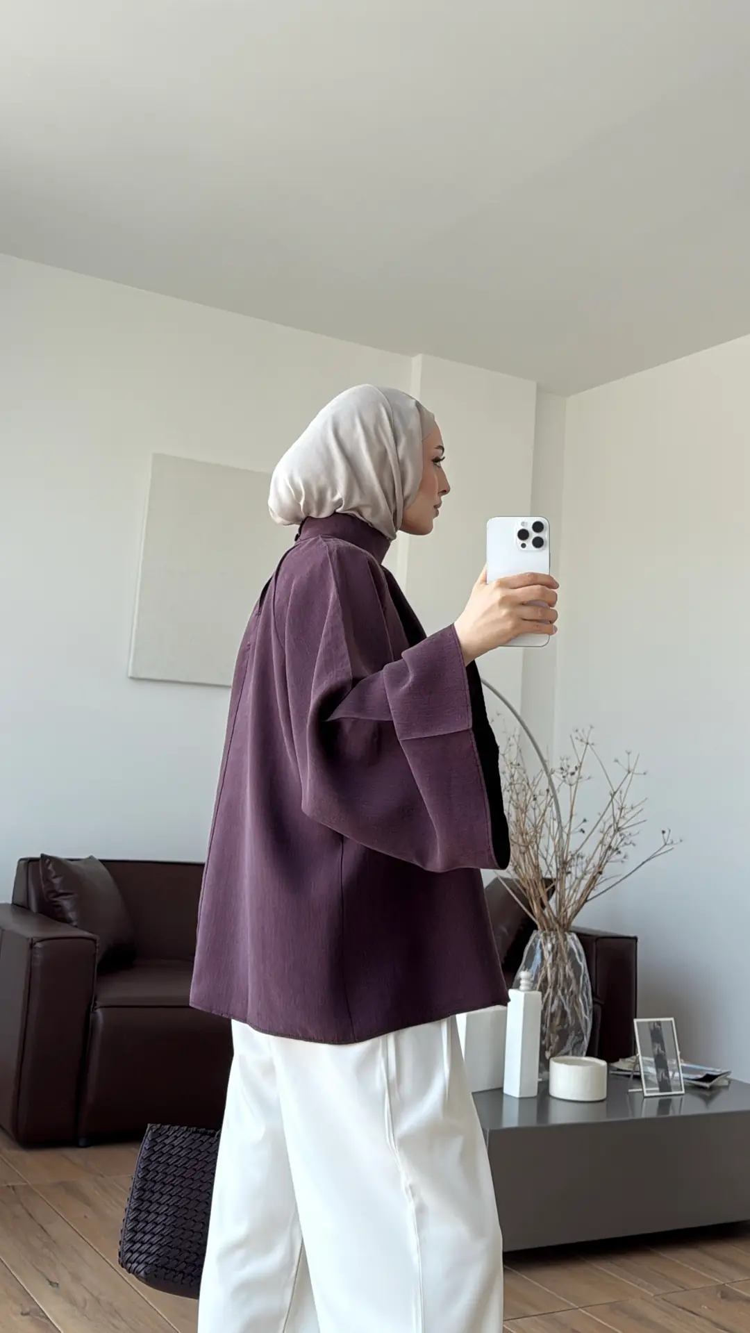 Reglan Salaş Tunik Mürdüm