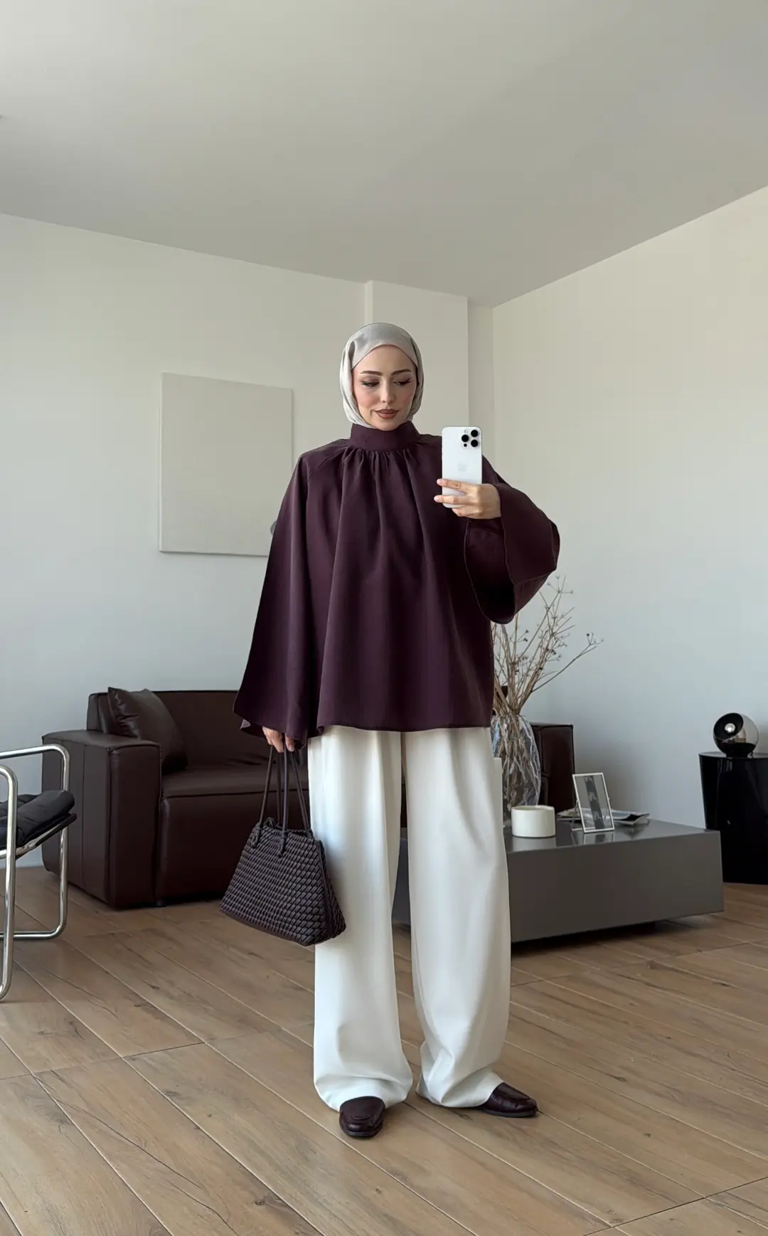 Reglan Salaş Tunik Mürdüm