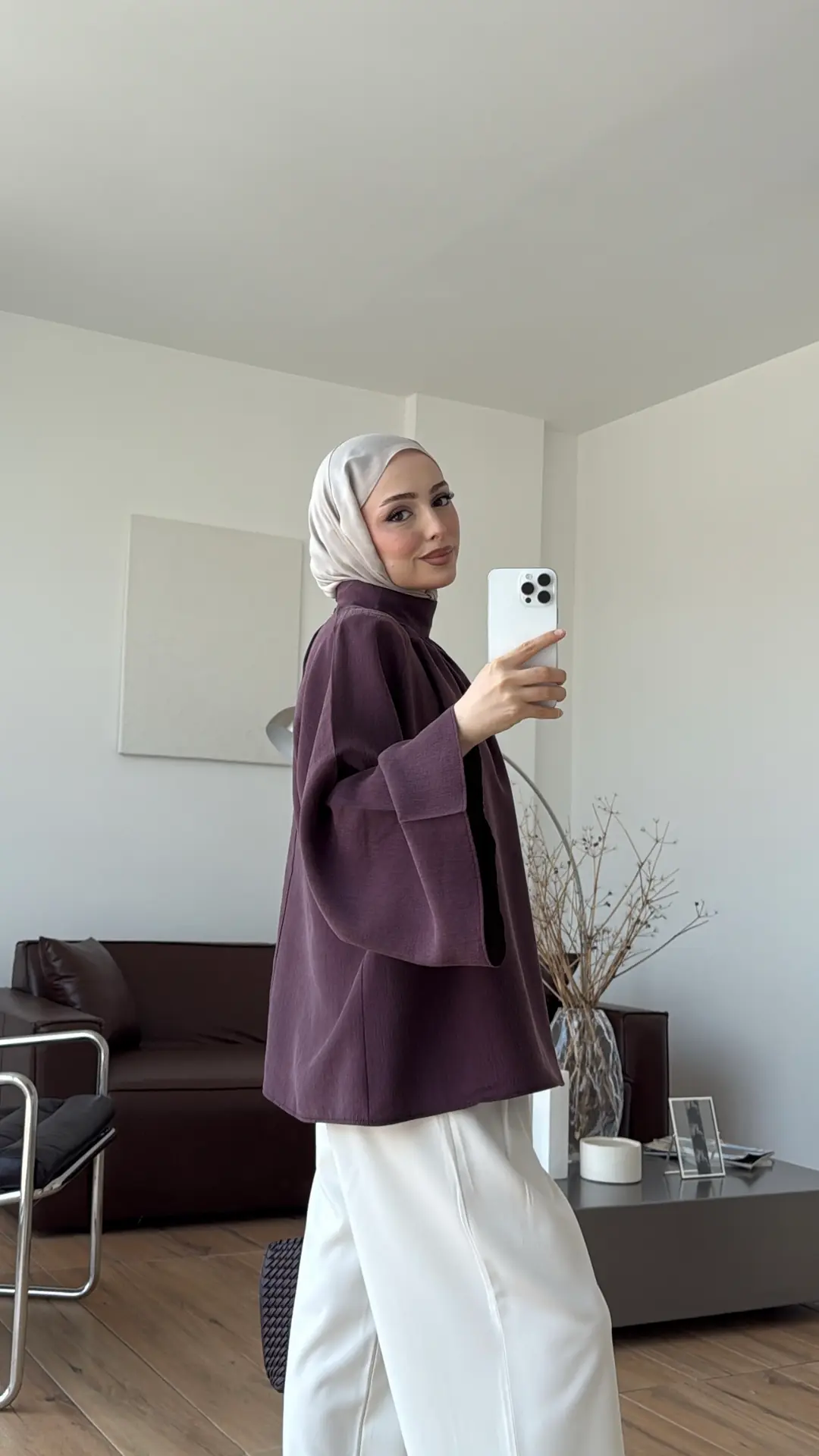 Reglan Salaş Tunik Mürdüm