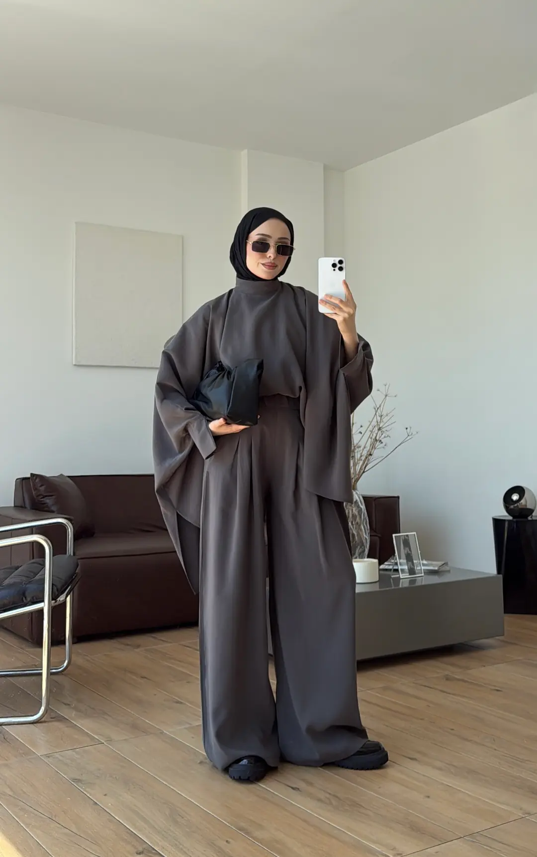 Yarasa Kol Takım Antrasit