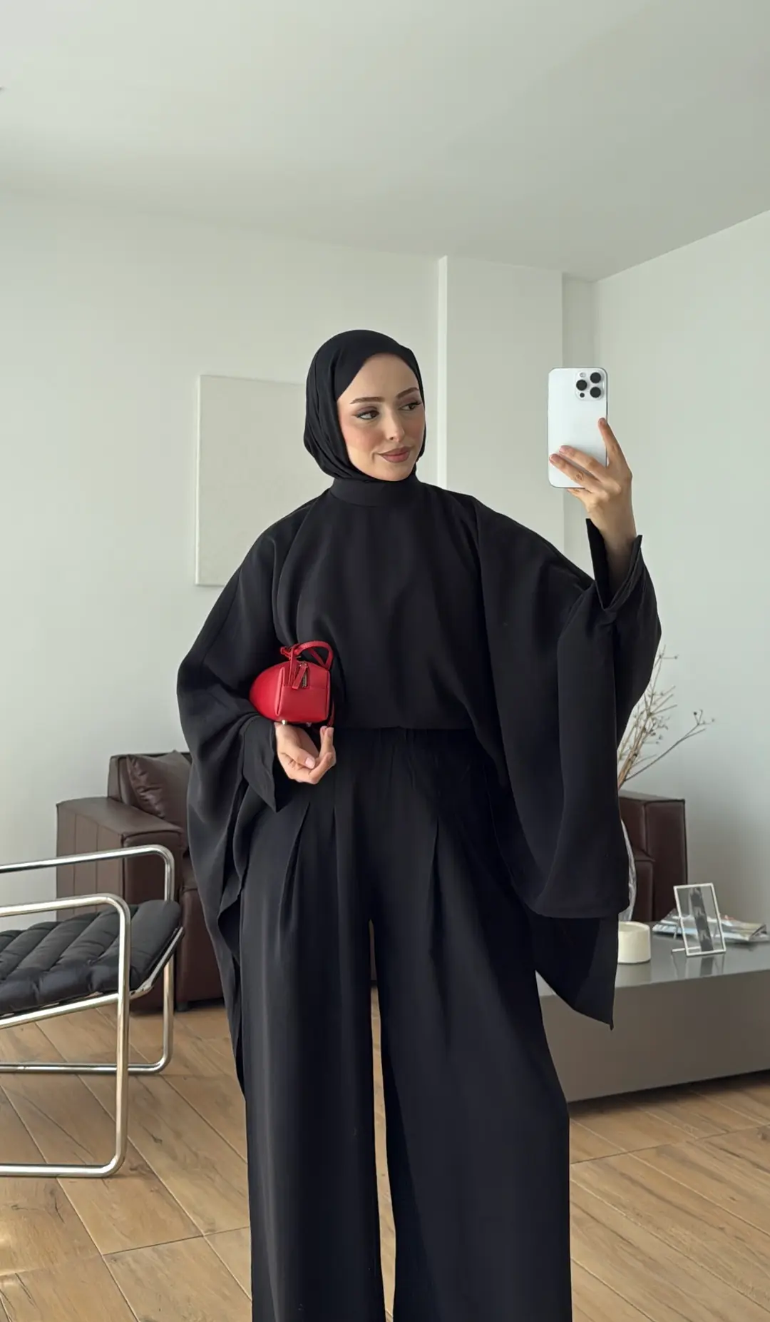 Yarasa Kol Takım Siyah