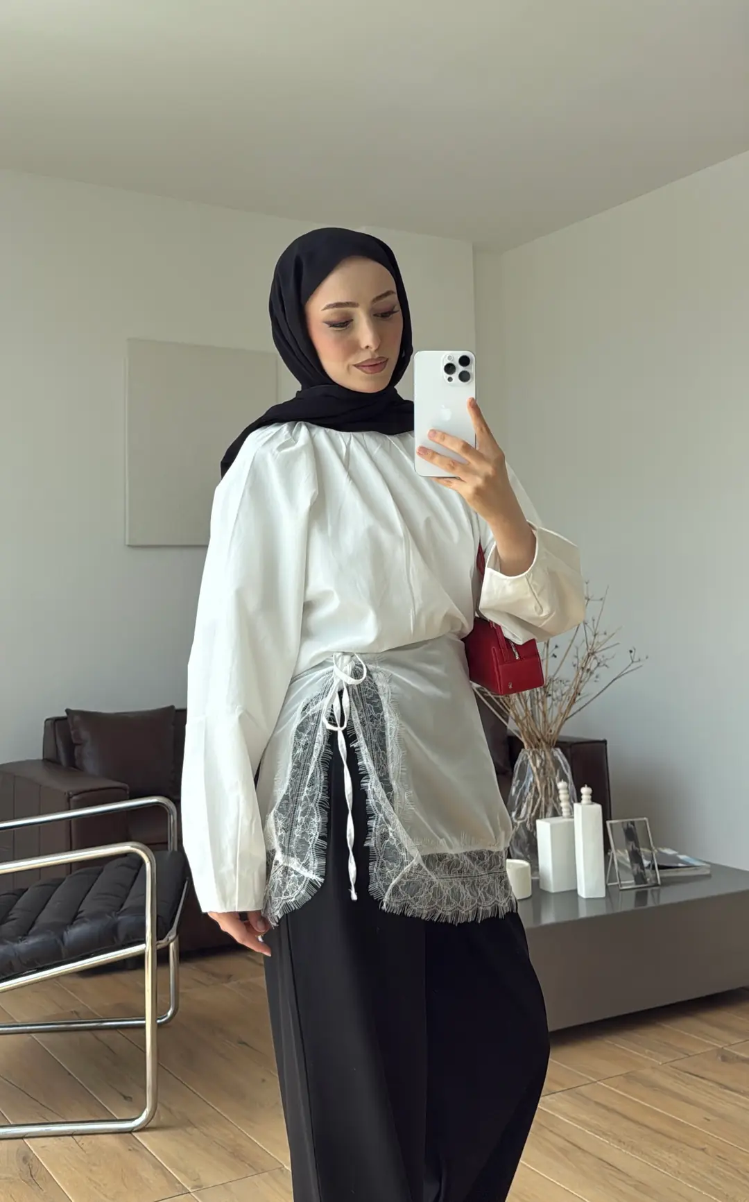 Dantel Detay Bel Aksesuar 