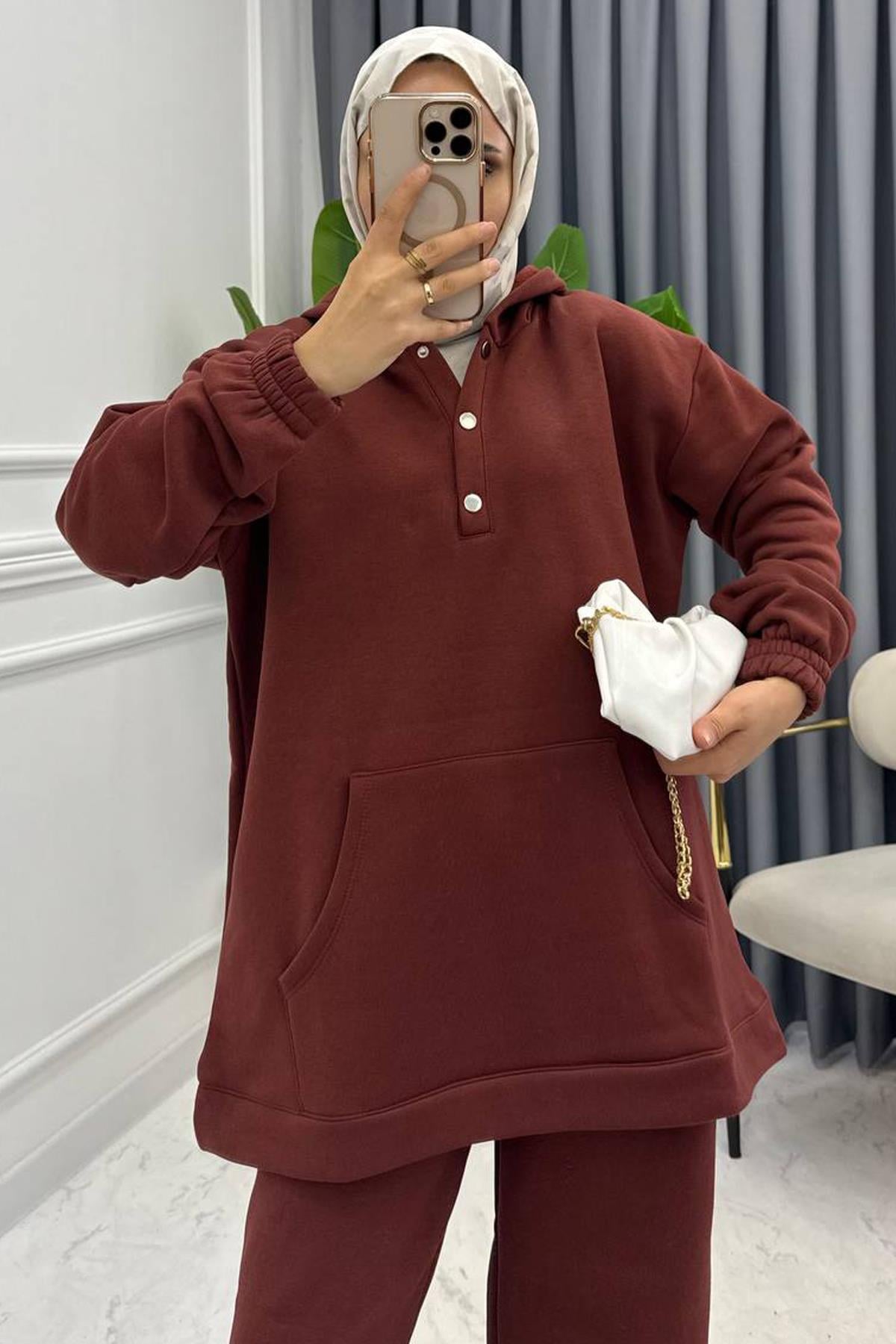 ÇITÇIT DETAY İKİLİ TAKIM KİREMİT