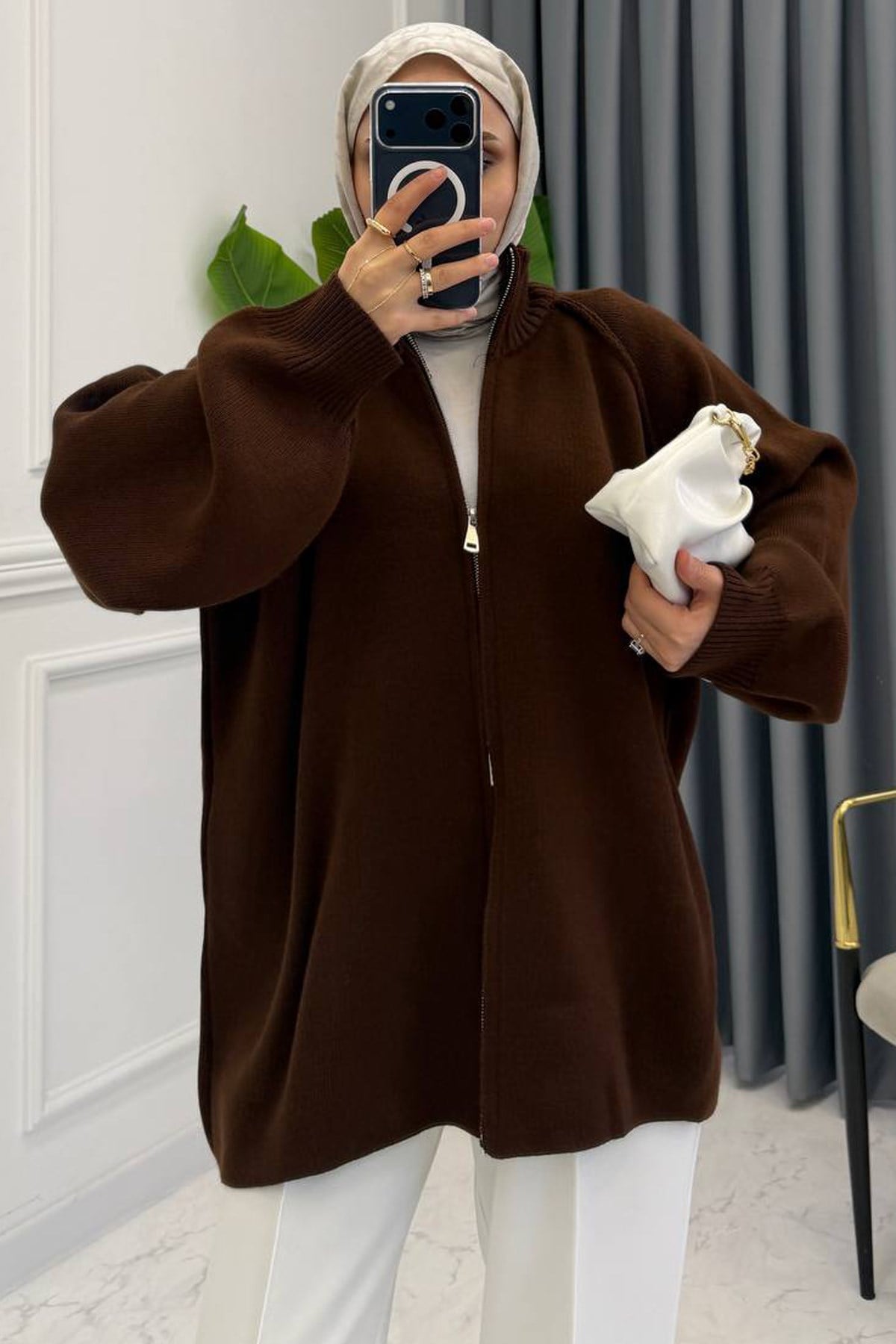 ÖRME HIRKA KAHVE